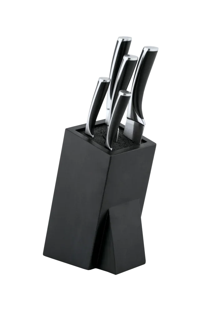 Комплект ножове на стойка Lychen, CS Solingen, неръждаема стомана