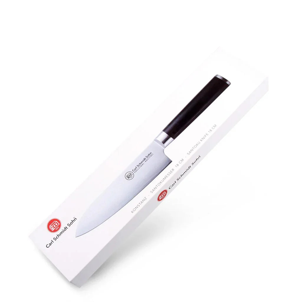 Сантоку нож Konstanz, CS Solingen, 18 cm, дамаска японска стомана