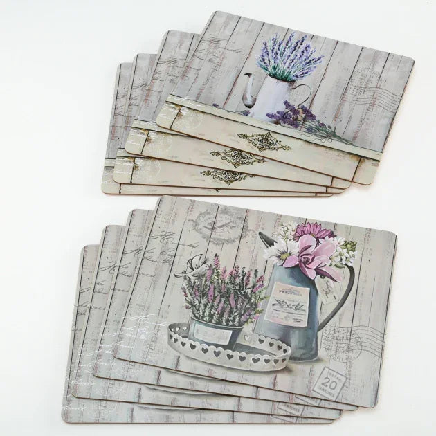 Коркови подложки Lavender за хранене, 4 броя