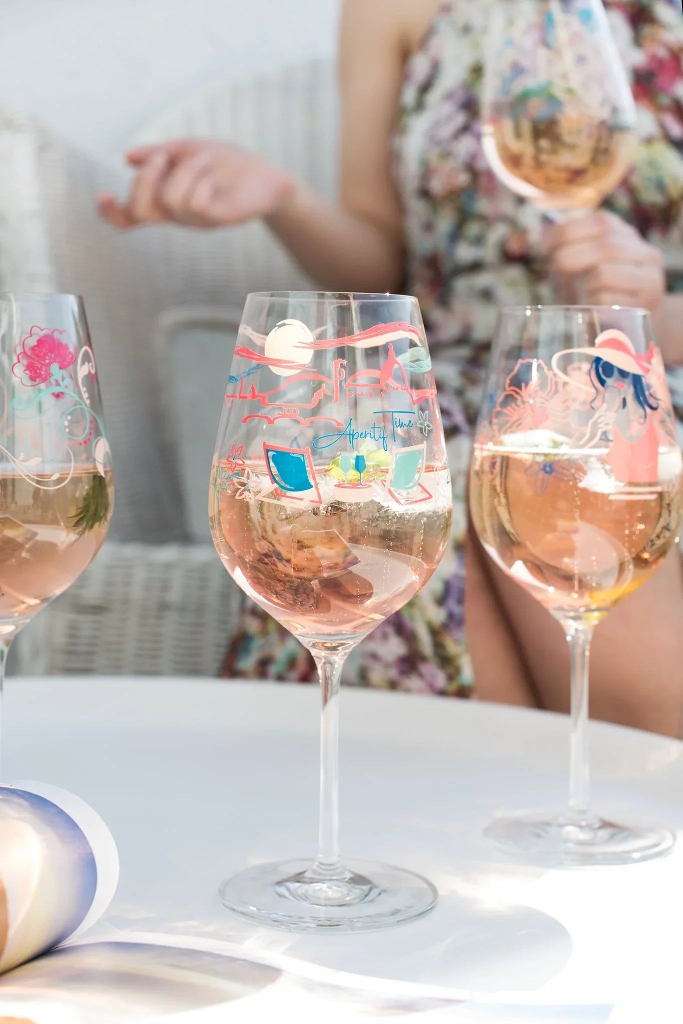 Комплект 2 чаши за вино Aperitivo Rosato Ritzenhoff, Made in Germany, кристал