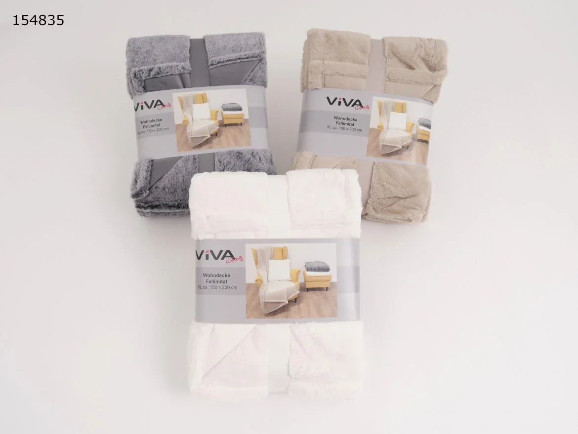 Одеало имитация на кожа 150 х 200 см