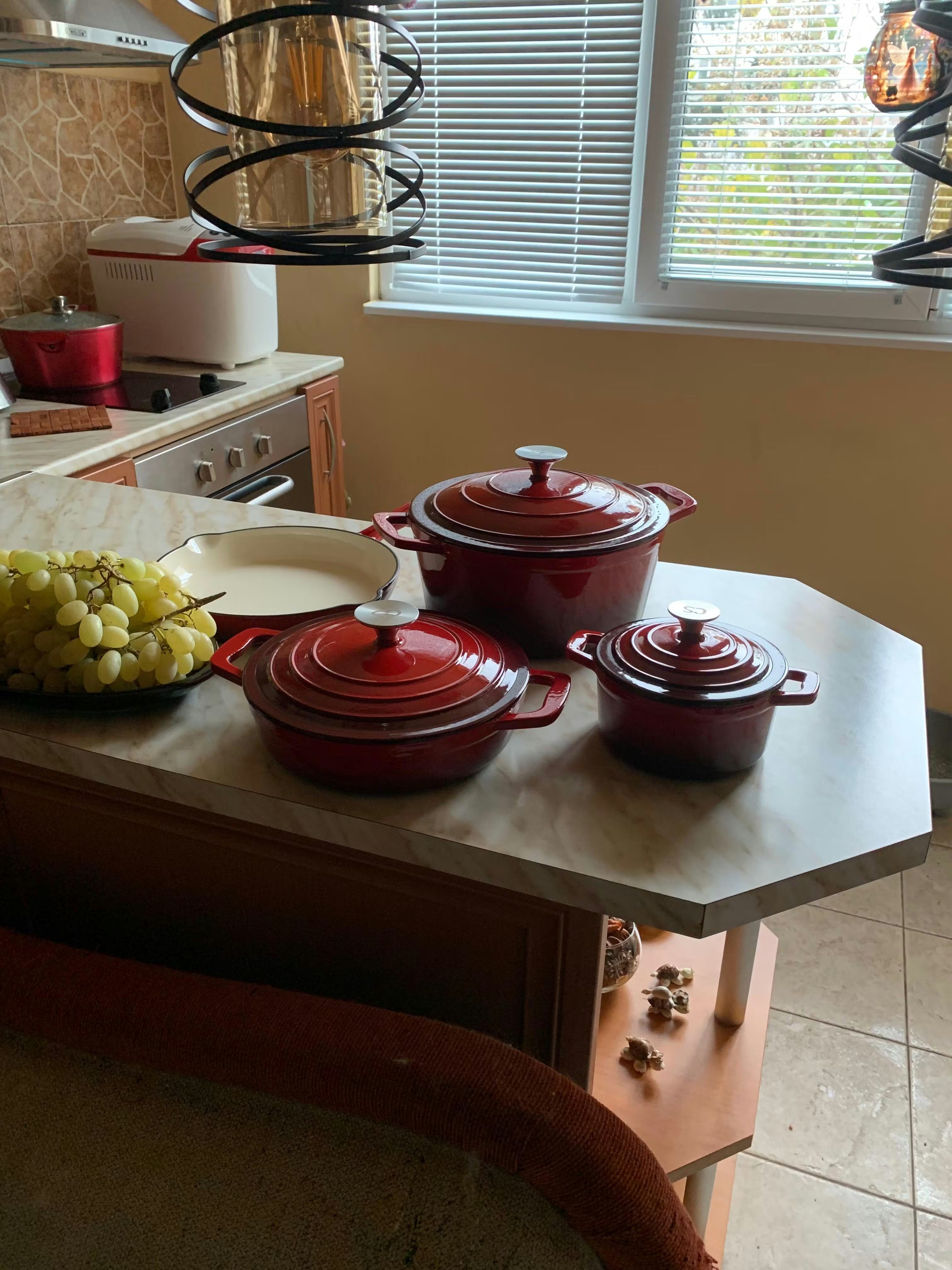 Чугунен комплект тенджери Xanten, CS Solingen, 4 части