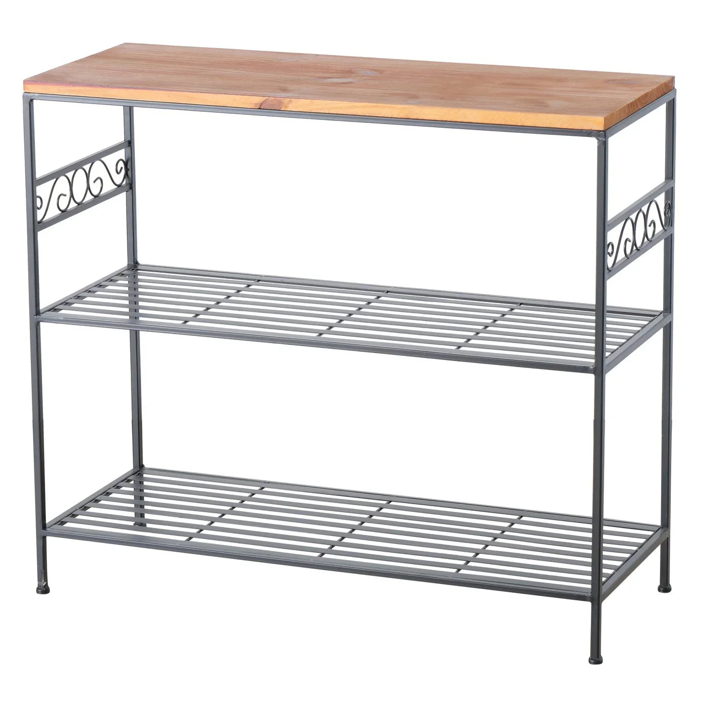 Етажерка Ponza от метал и дърво