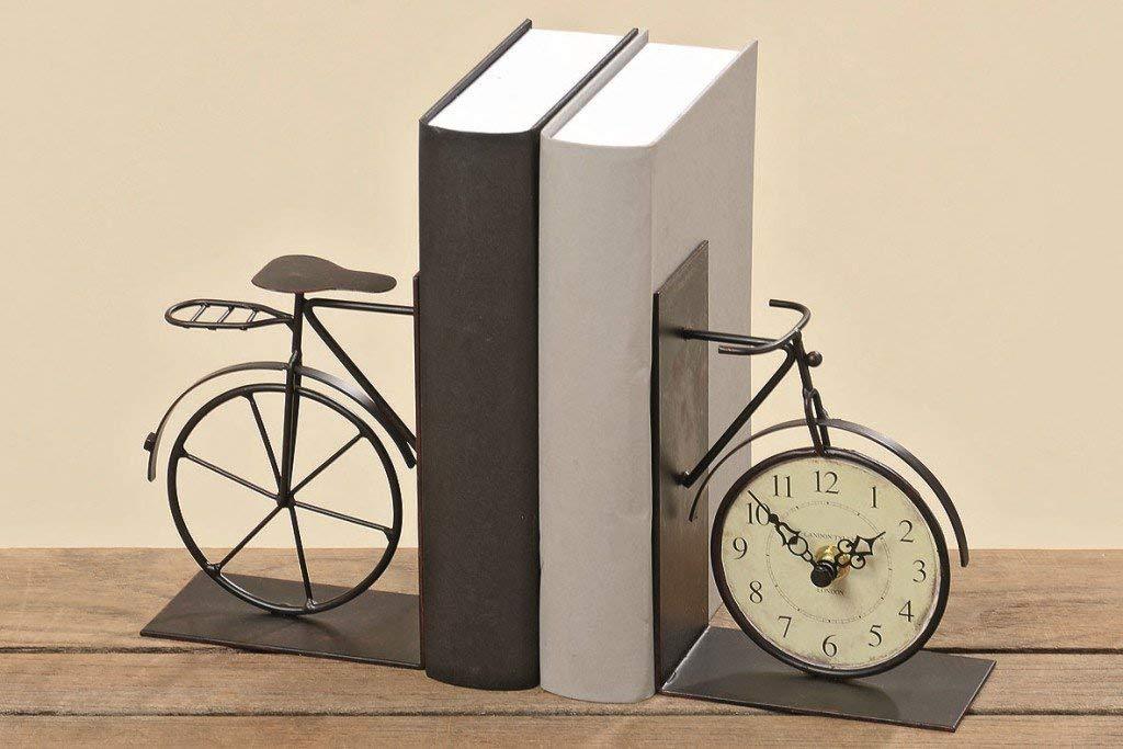 Подпора-часовник за книги от метал, L22 cm
