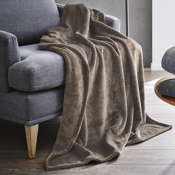 Одеяло Bugatti 160х220 см кафяво меланжирано