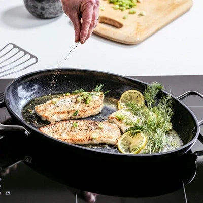 Тава Green Pan Copenhagen oвална 40 см с керамично покритие Тhermolon с диамантени частици