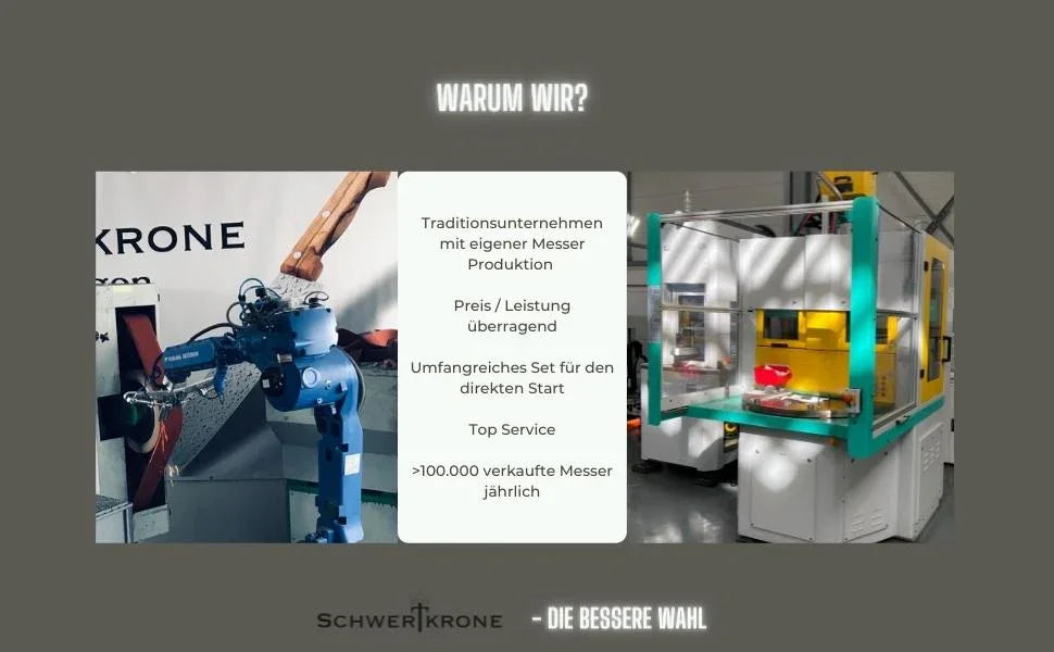 Нож на шеф готвача Schwertkrone Solingen 21 см с маслинова дръжка