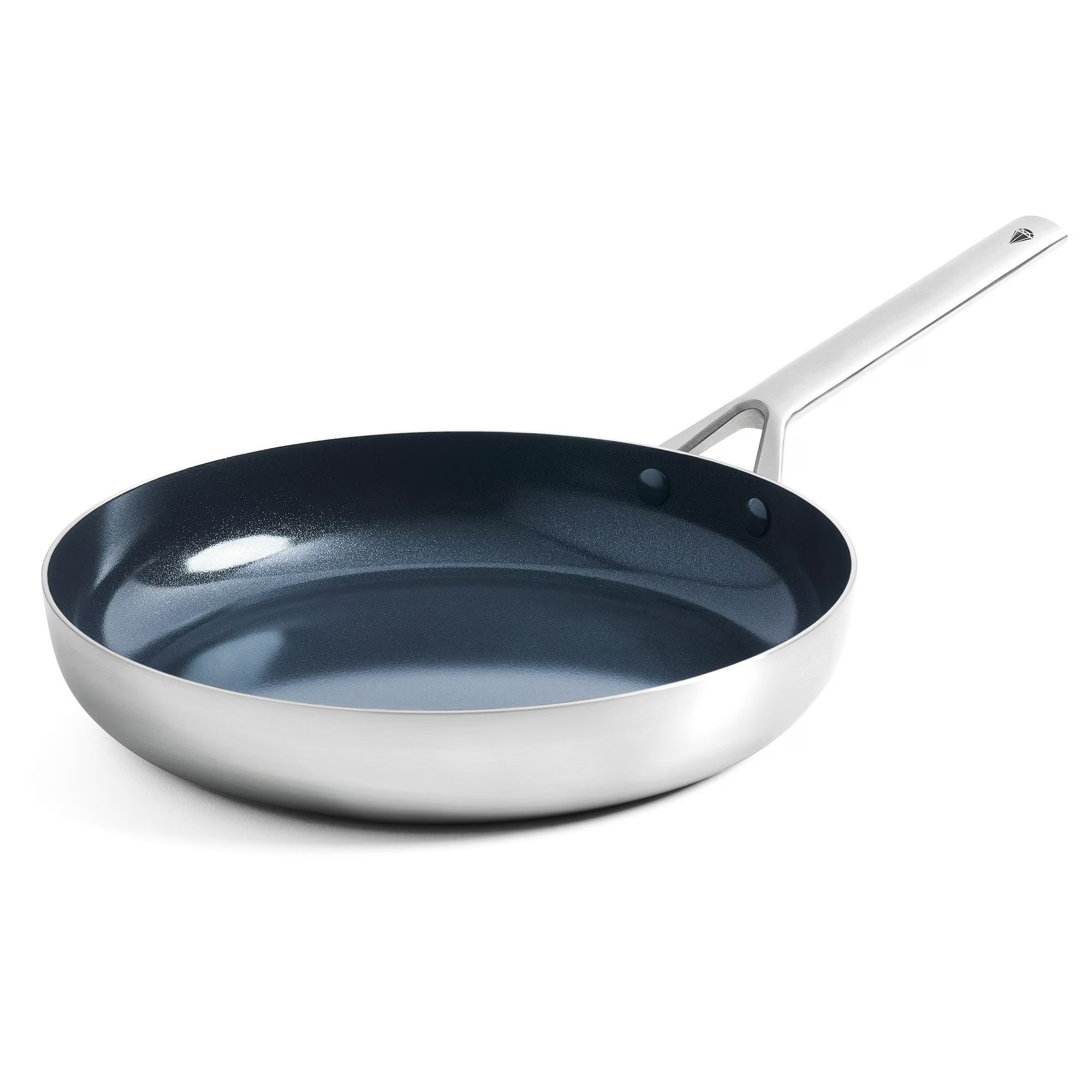 Тиган от неръжаема стомана с керамично покритие Blue Diamond Green Pan