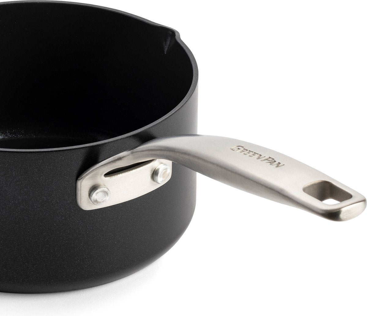 Касерола GreenPan Copenhagen D 16 cm 1,6 L керамично покритие Thermolon с диамантени кристали