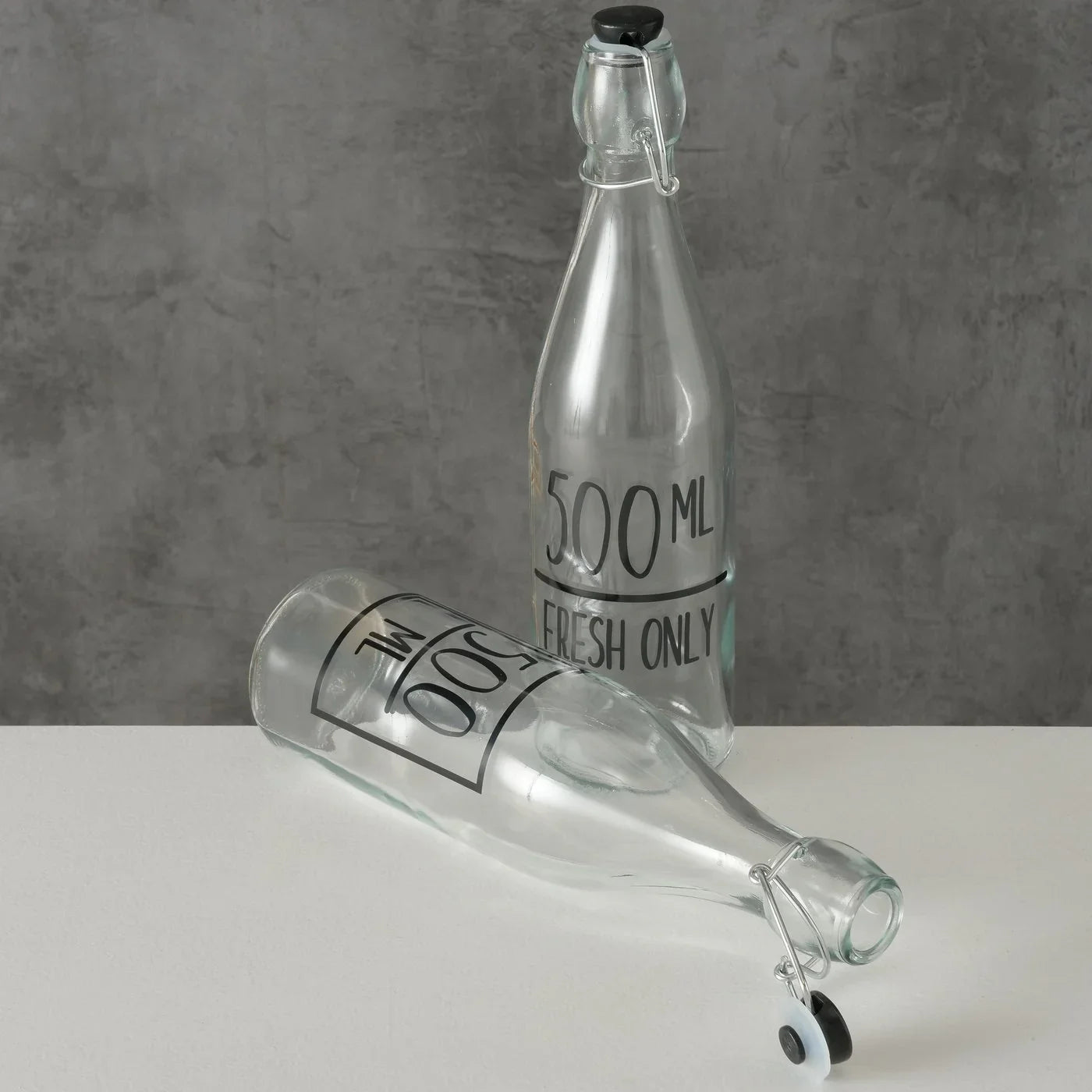 Шише Milly с капачка,стъкло 500 ml