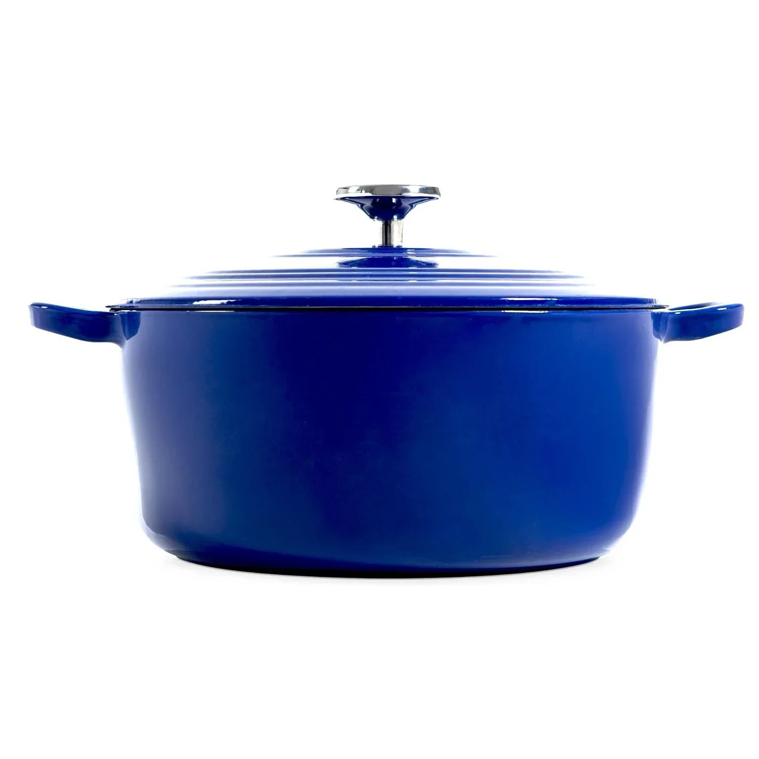 Чугунена емайлирана тенджера Bourgogne 28 см 6,7 литра Royal Blue