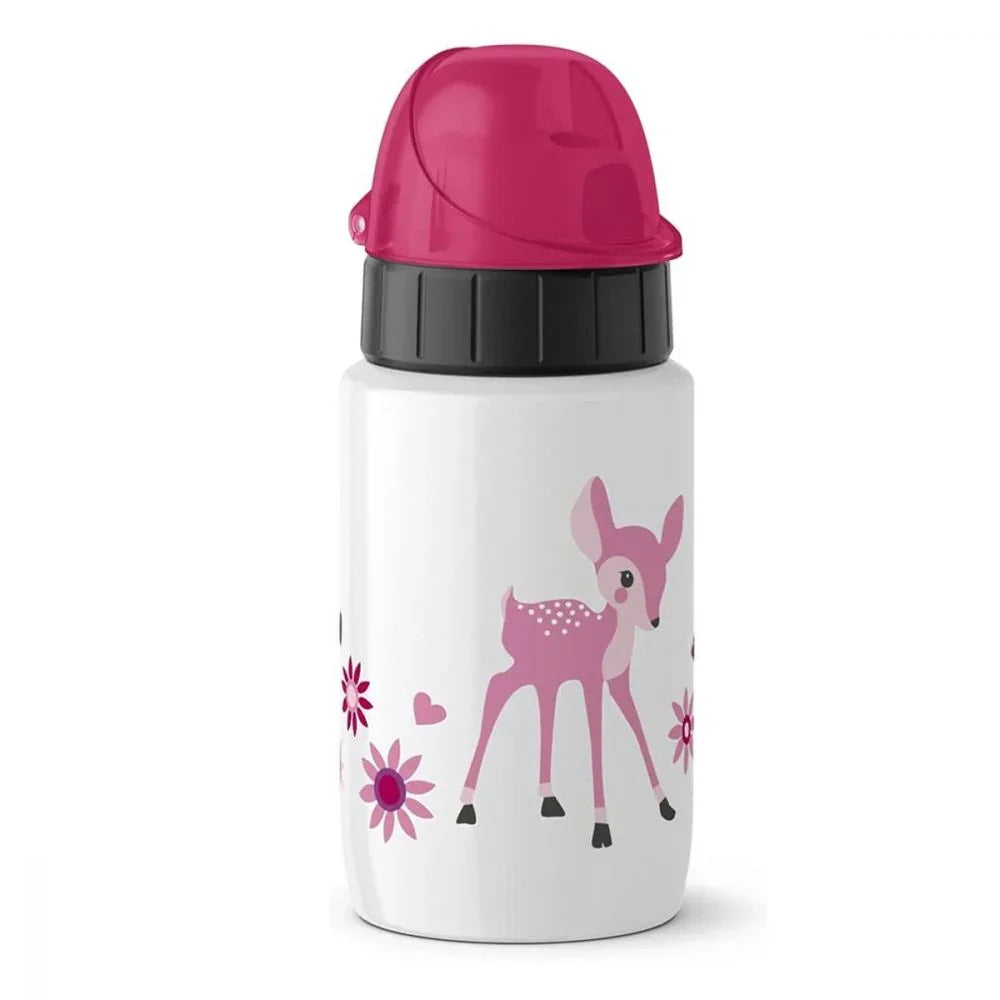Бутилка за вода Tefal Drink 2 Go Inox Little Deer 0,4 L Бяла