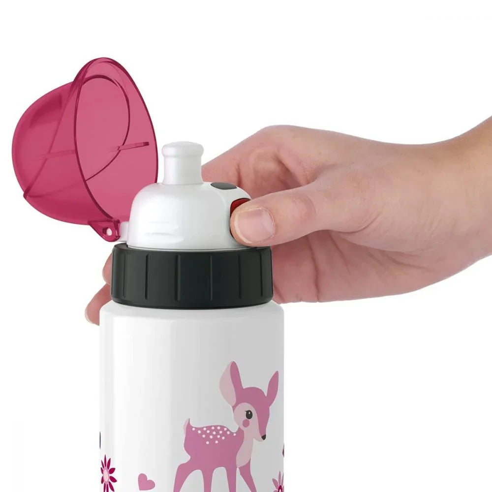 Бутилка за вода Tefal Drink 2 Go Inox Little Deer 0,4 L Бяла