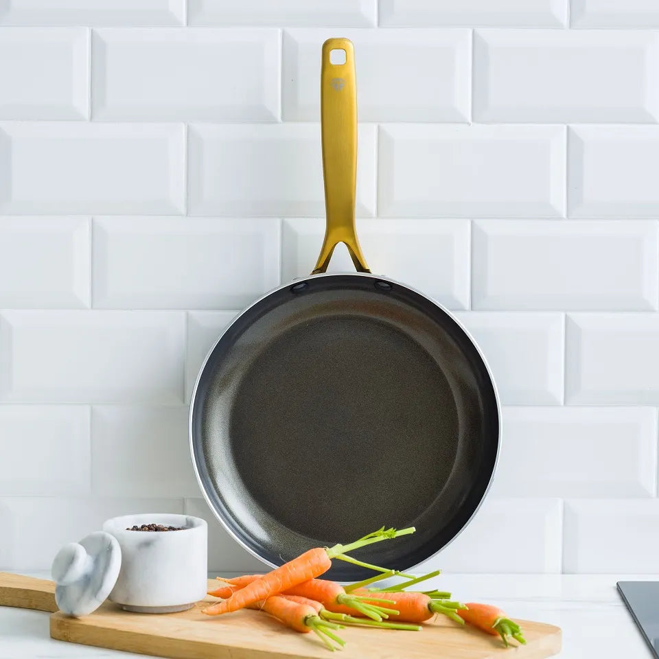 Тиган с керамично покритие Blue Diamond Gold Green Pan