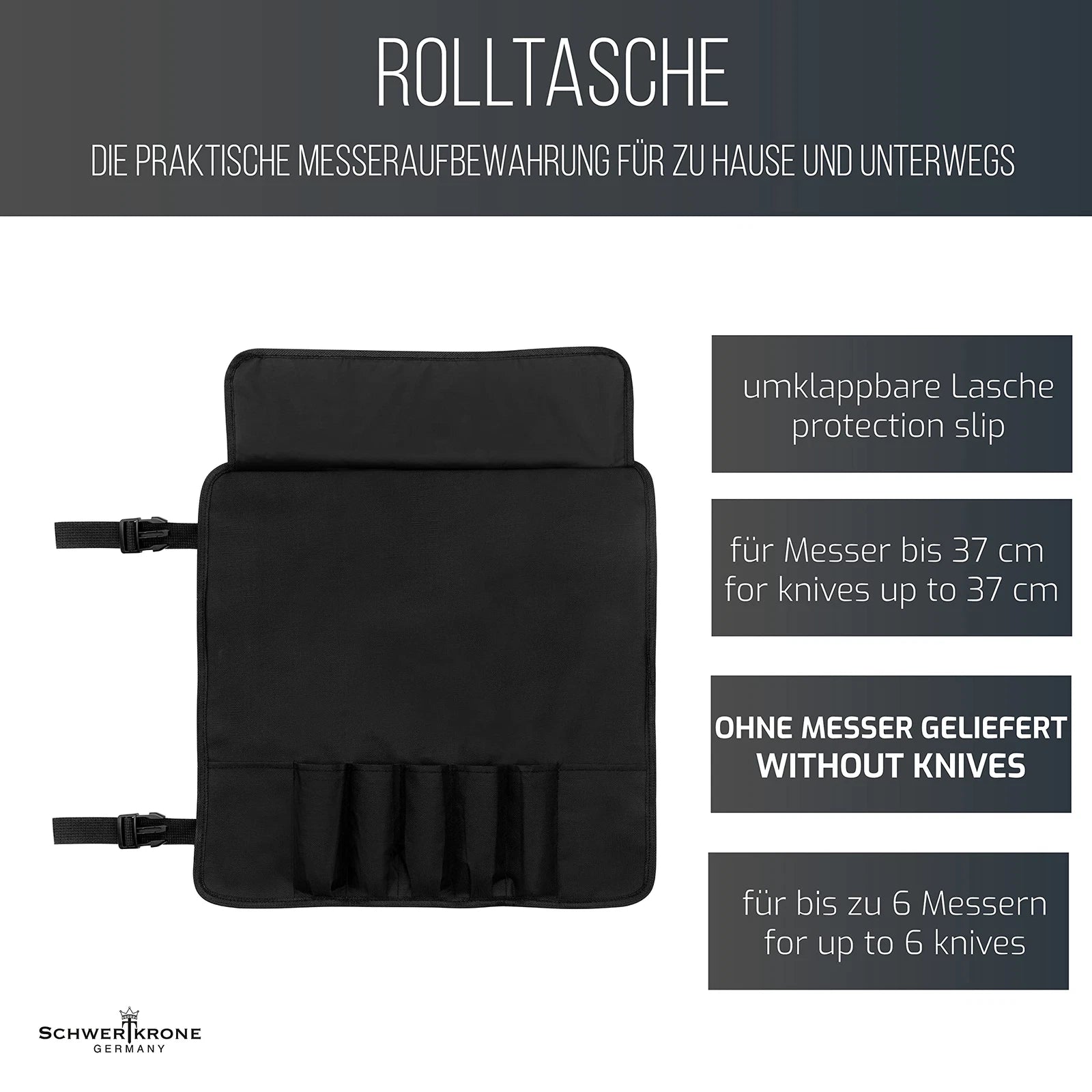 Чанта за съхранение на ножове Schwertkrone Solingen