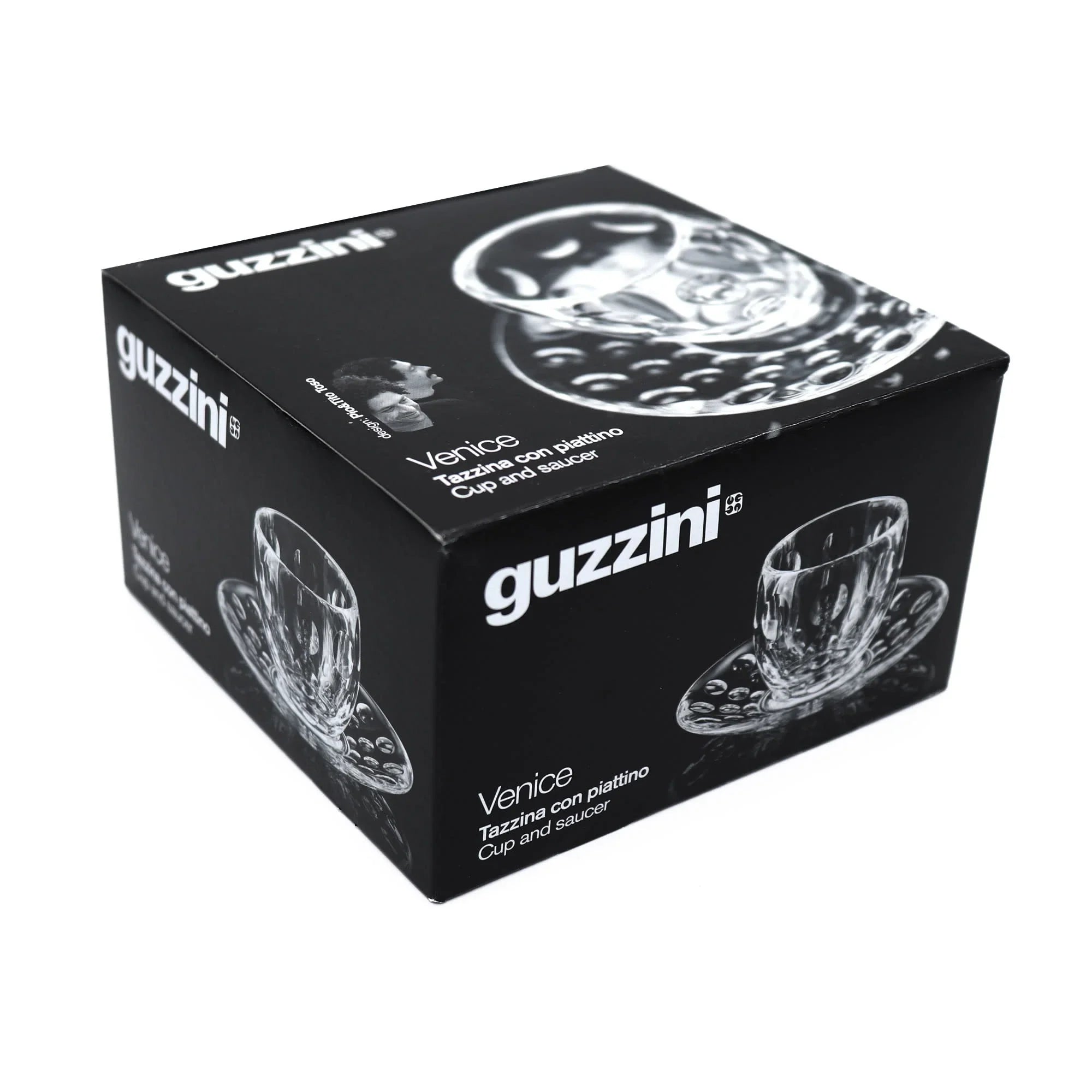Чаша за еспресо 110 мл Guzzini Прозрачно стъкло Made in Italy
