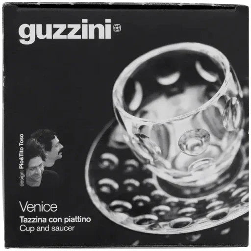 Чаша за еспресо 110 мл Guzzini Прозрачно стъкло Made in Italy