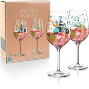 Комплект 2 чаши за вино Aperitivo Rosato Ritzenhoff, Made in Germany, кристал