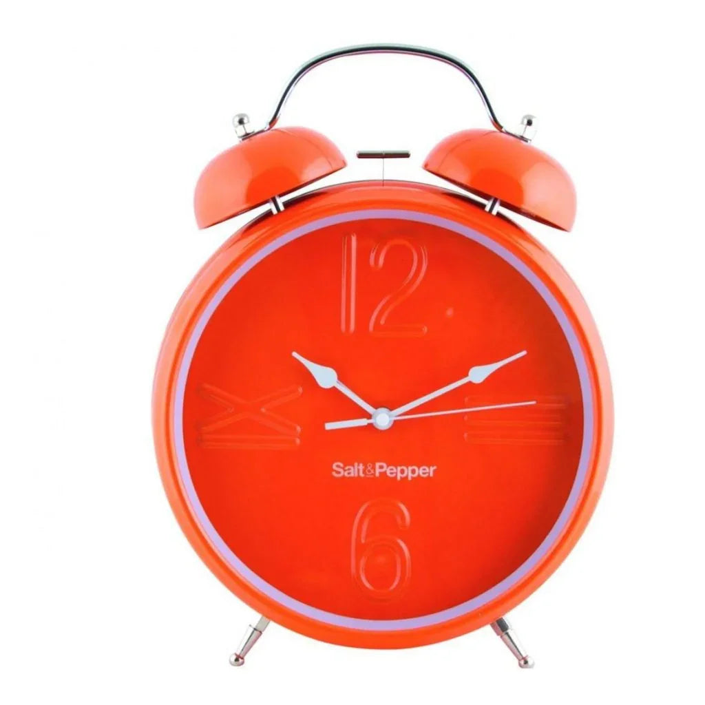 Часовник будилник Salt&Pepper Orange  25 cm