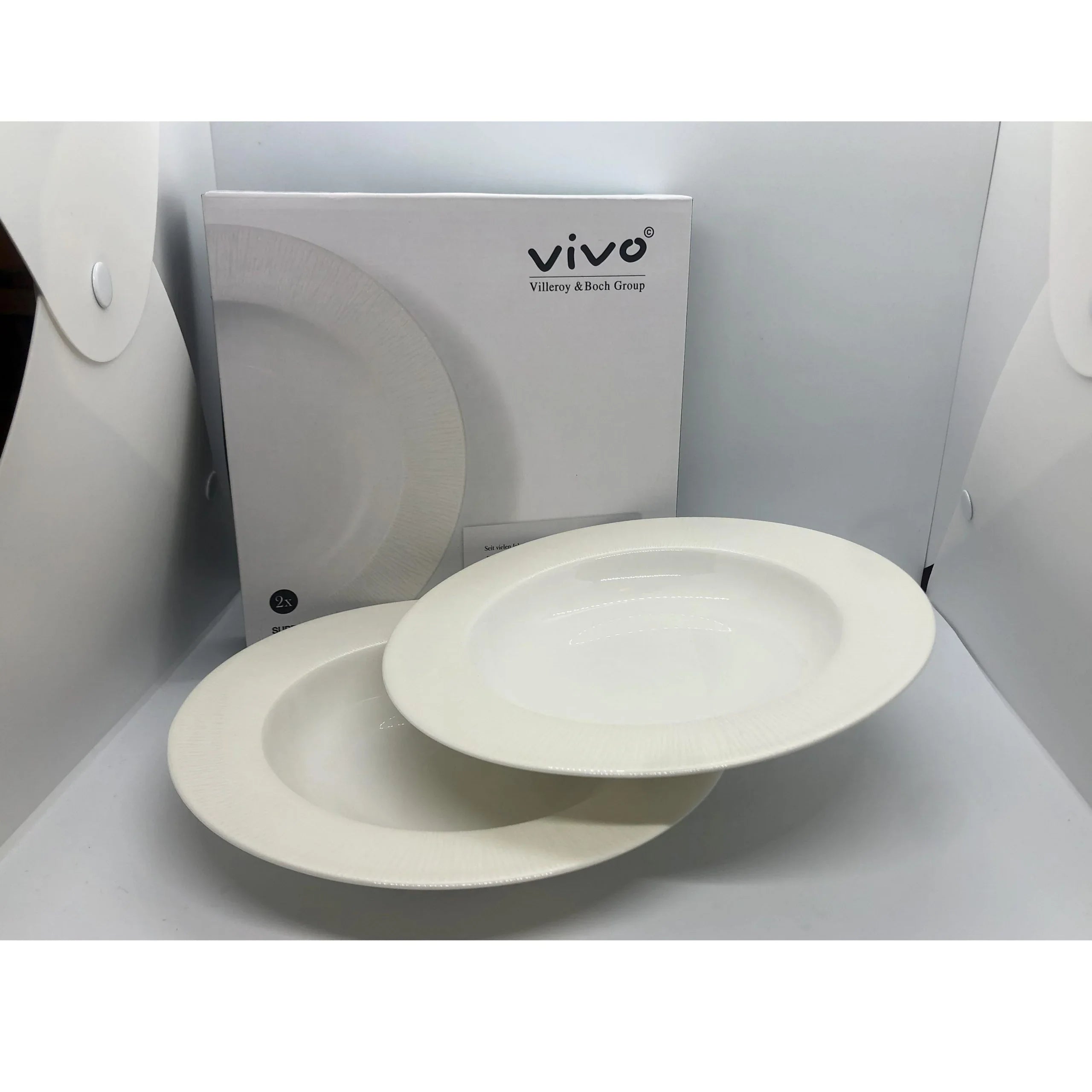 Koмплект 2 броя дълбока чиния за салата,супа Villeroy&Boch 22 см