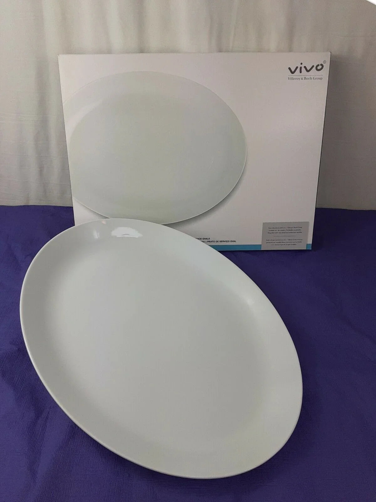 Овално плато за сервиране 31 cm порцеланова чиния Vivo Villeroy & Boch