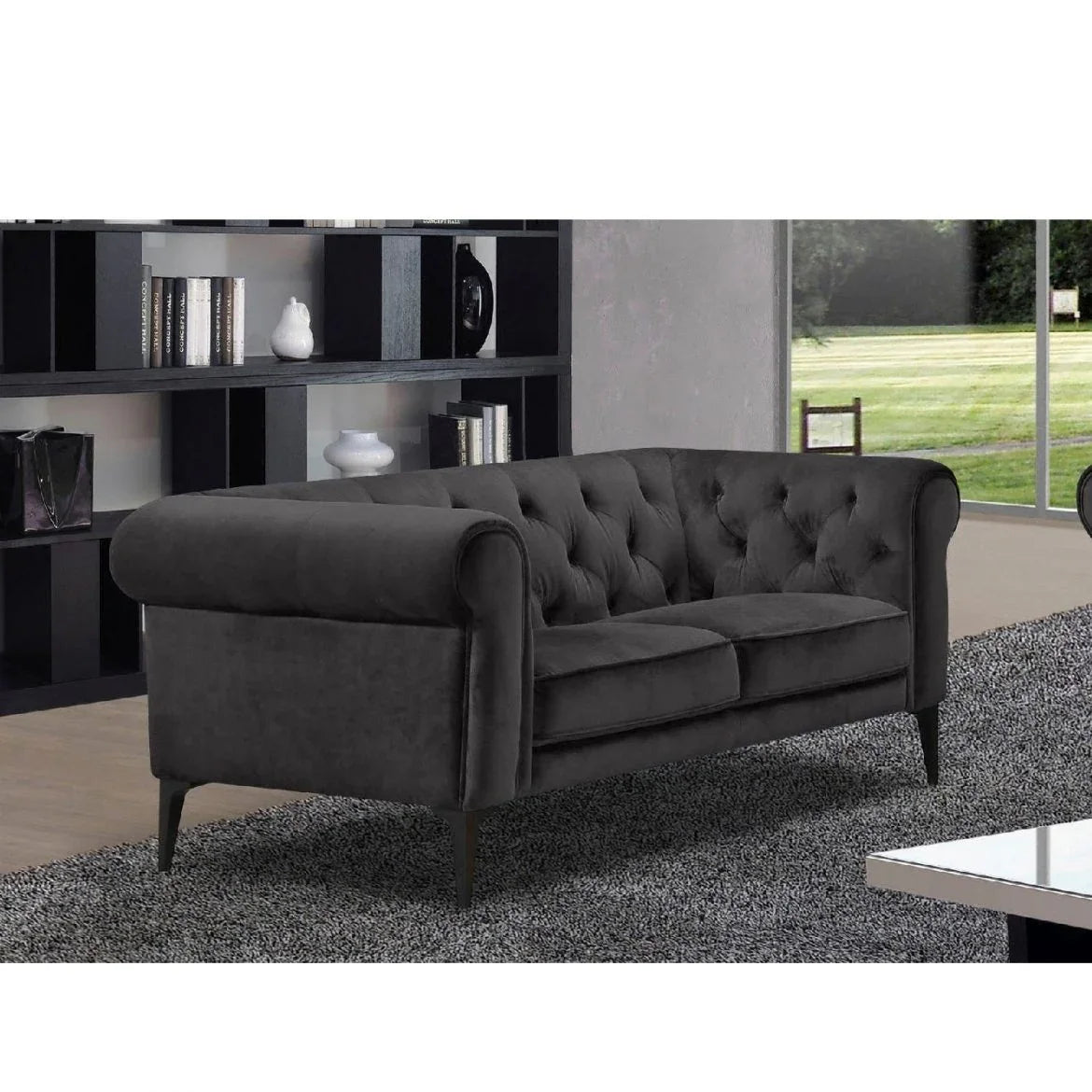 Диван двойка Tobol в класически Chesterfield дизайн