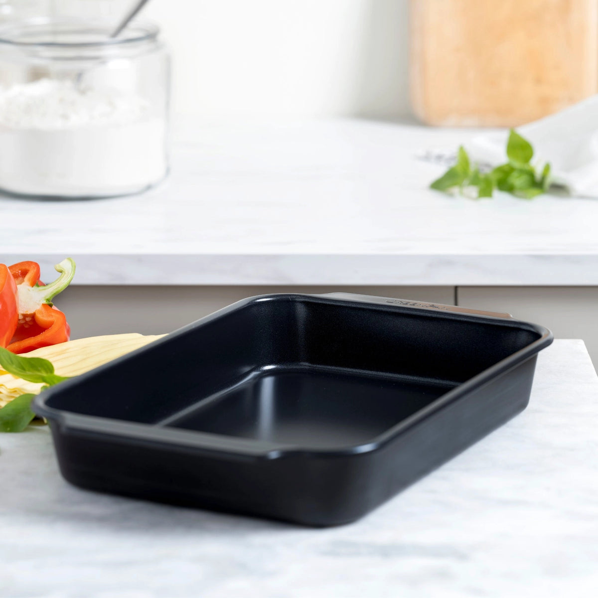 Тава за печене Bistro Green Pan 33x22,5 cm незалепващо покритие Thermolon