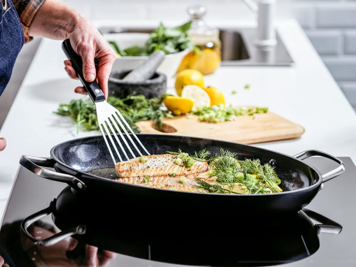Тава Green Pan Copenhagen oвална 40 см с керамично покритие Тhermolon с диамантени частици