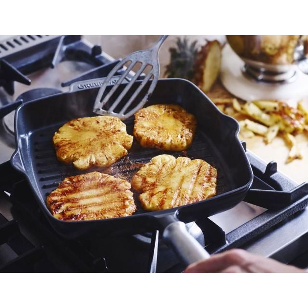 Грил тиган GreenPan Featherweights  26х26 см индукция, керамично покритие с диамантени кристали Thermolon