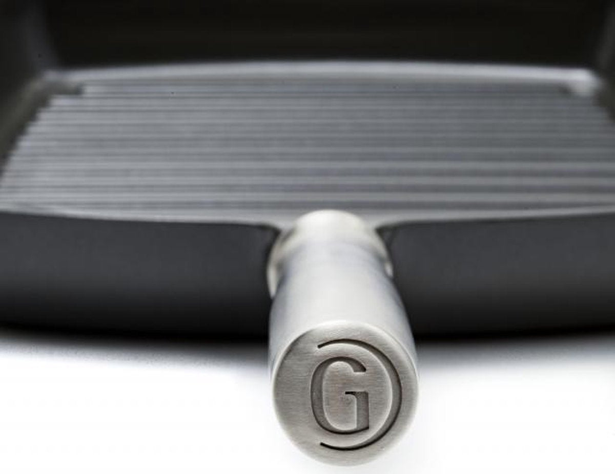 Грил тиган GreenPan Featherweights  26х26 см индукция, керамично покритие с диамантени кристали Thermolon