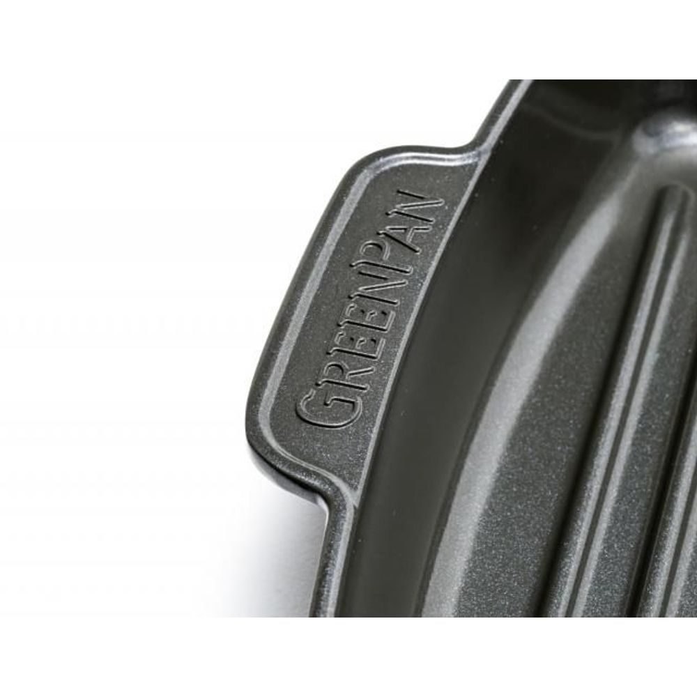 Грил тиган GreenPan Featherweights  26х26 см индукция, керамично покритие с диамантени кристали Thermolon