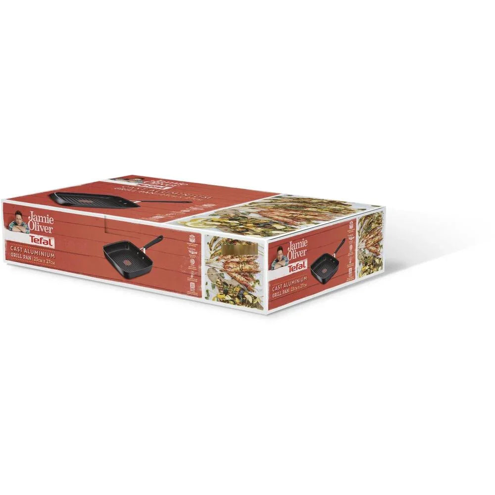 Грил тиган Tefal Jamie Oliver Italian черен 27х23 см Индукция