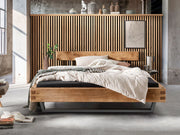 Спалня от цели греди от масив див дъб Balkenbett