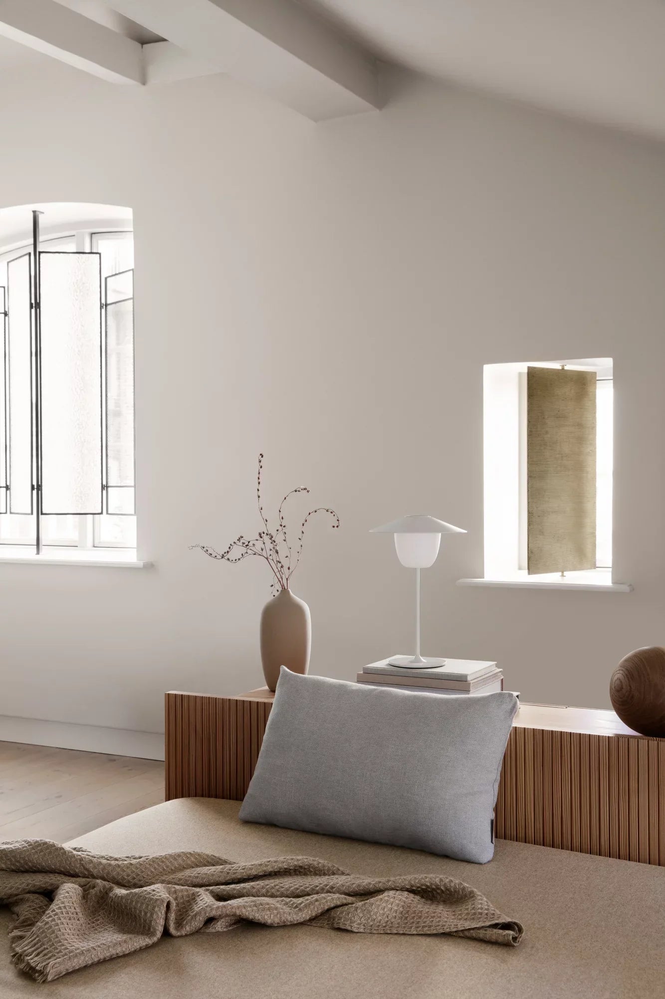 Калъфка за възглавничка CASATA 60 x 40 cм, топло сива, Blomus Germany