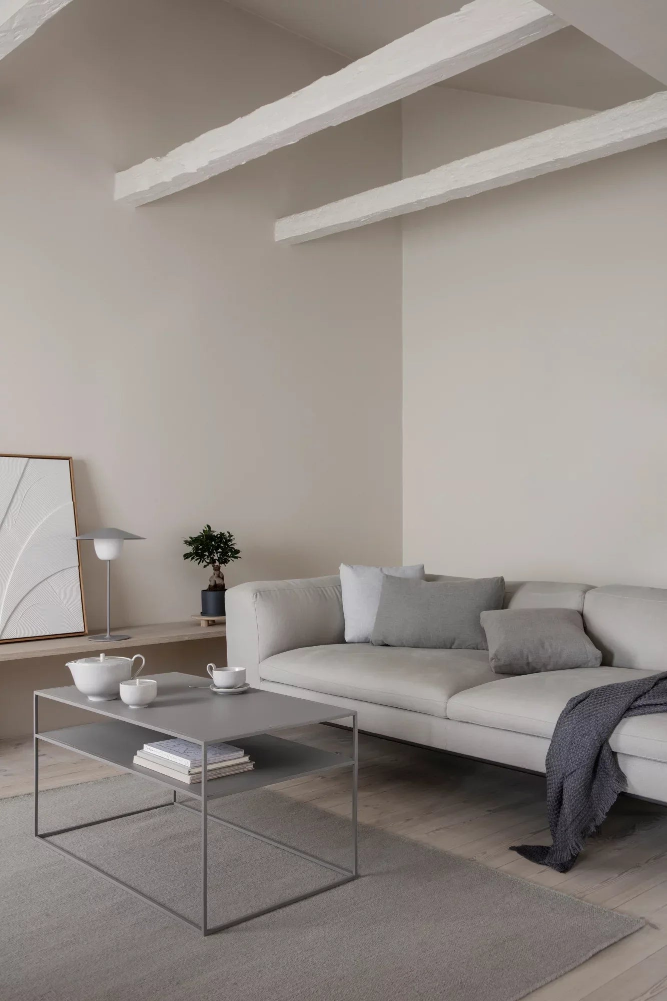 Калъфка за възглавничка CASATA 60 x 40 cм, топло сива, Blomus Germany