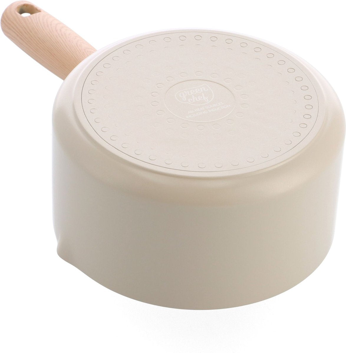 Касерола GreenChef Nordics  D 16 cm 1,6 L керамично незалепващо покритие Thermolon с диамантени кристали