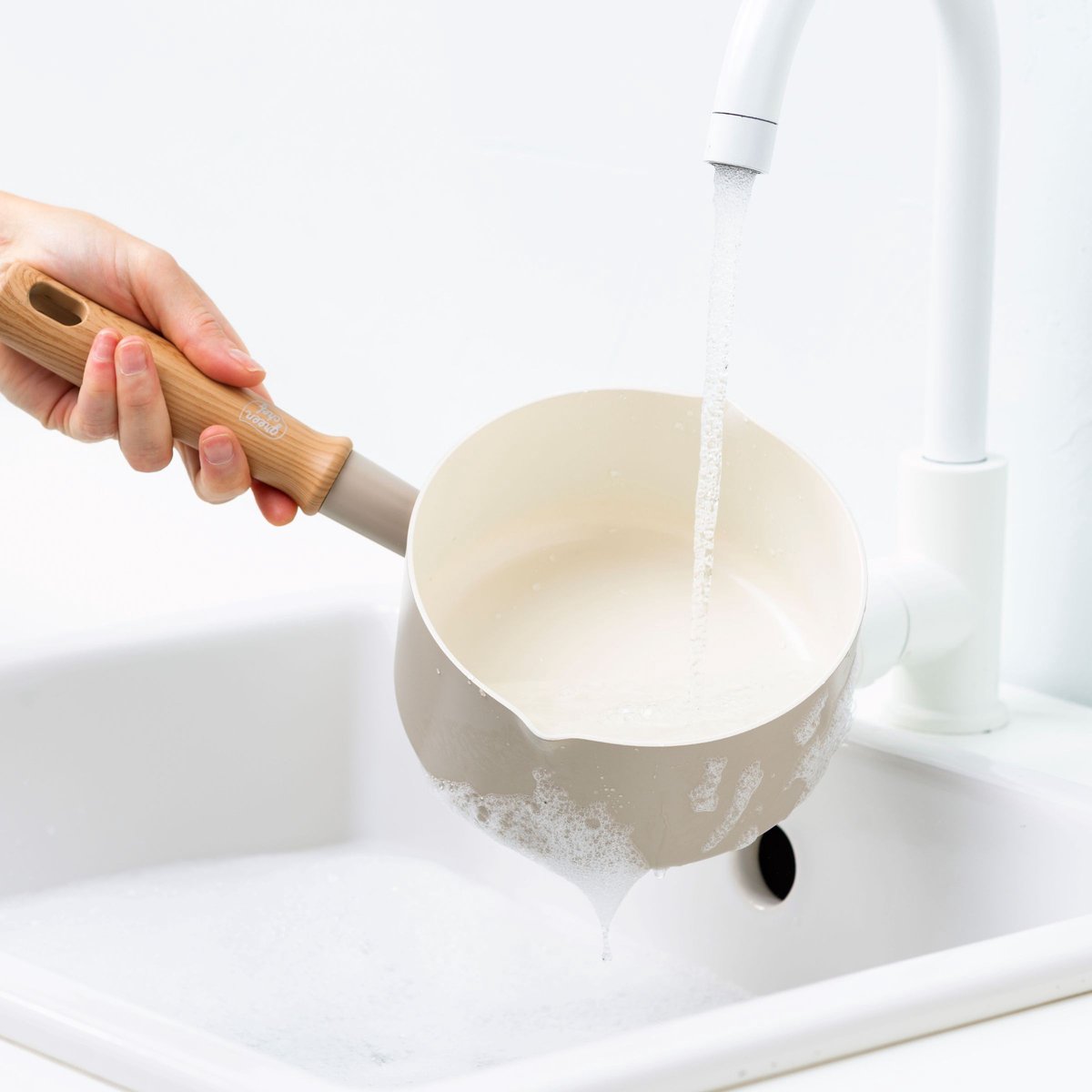 Касерола GreenChef Nordics  D 16 cm 1,6 L керамично незалепващо покритие Thermolon с диамантени кристали