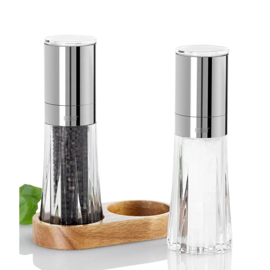 Комплект от 2 мелници за сол и пипер Menage Crystal ME402