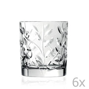 Комплект кристални чаши Laurus от RCR, 6 броя, 330 ml