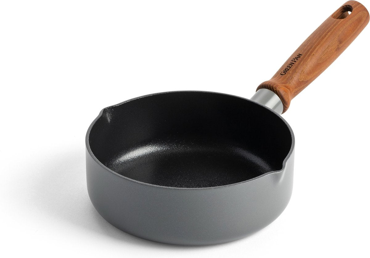 Комплект съдове за готвене GreenPan Mayflower Pro 5 части, керамично покритие с диамантени кристали Thermolon