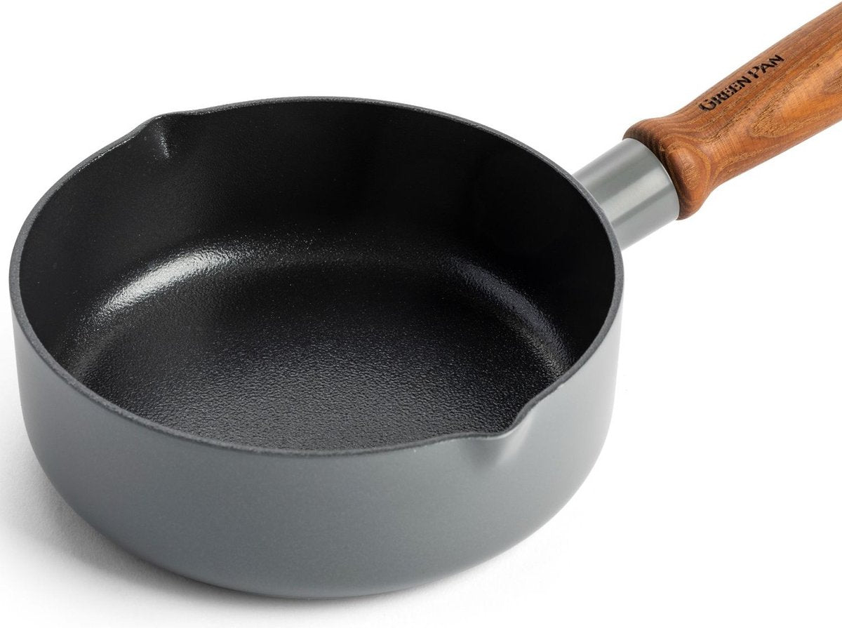 Комплект съдове за готвене GreenPan Mayflower Pro 5 части, керамично покритие с диамантени кристали Thermolon