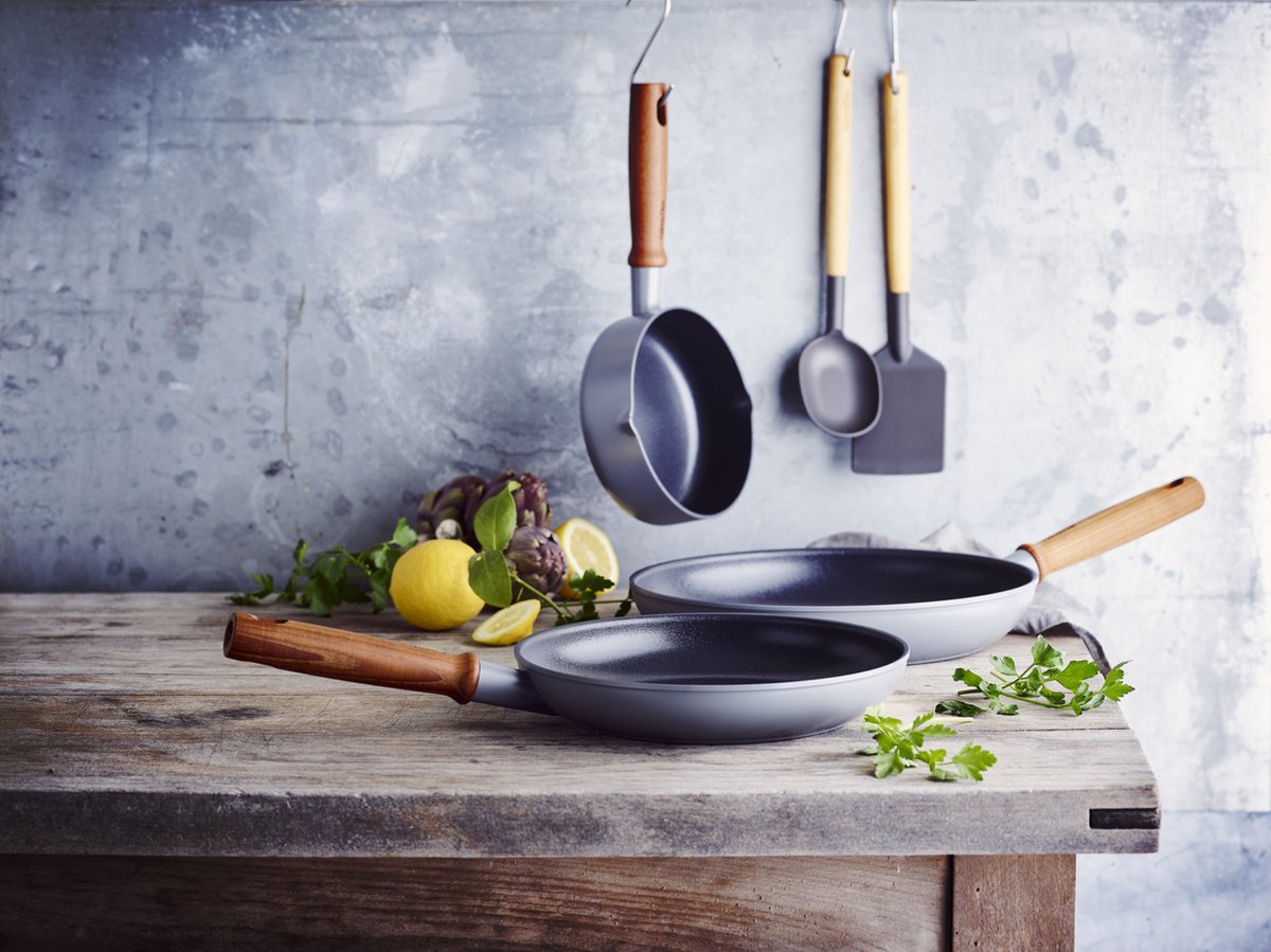 Комплект съдове за готвене GreenPan Mayflower Pro 5 части, керамично покритие с диамантени кристали Thermolon