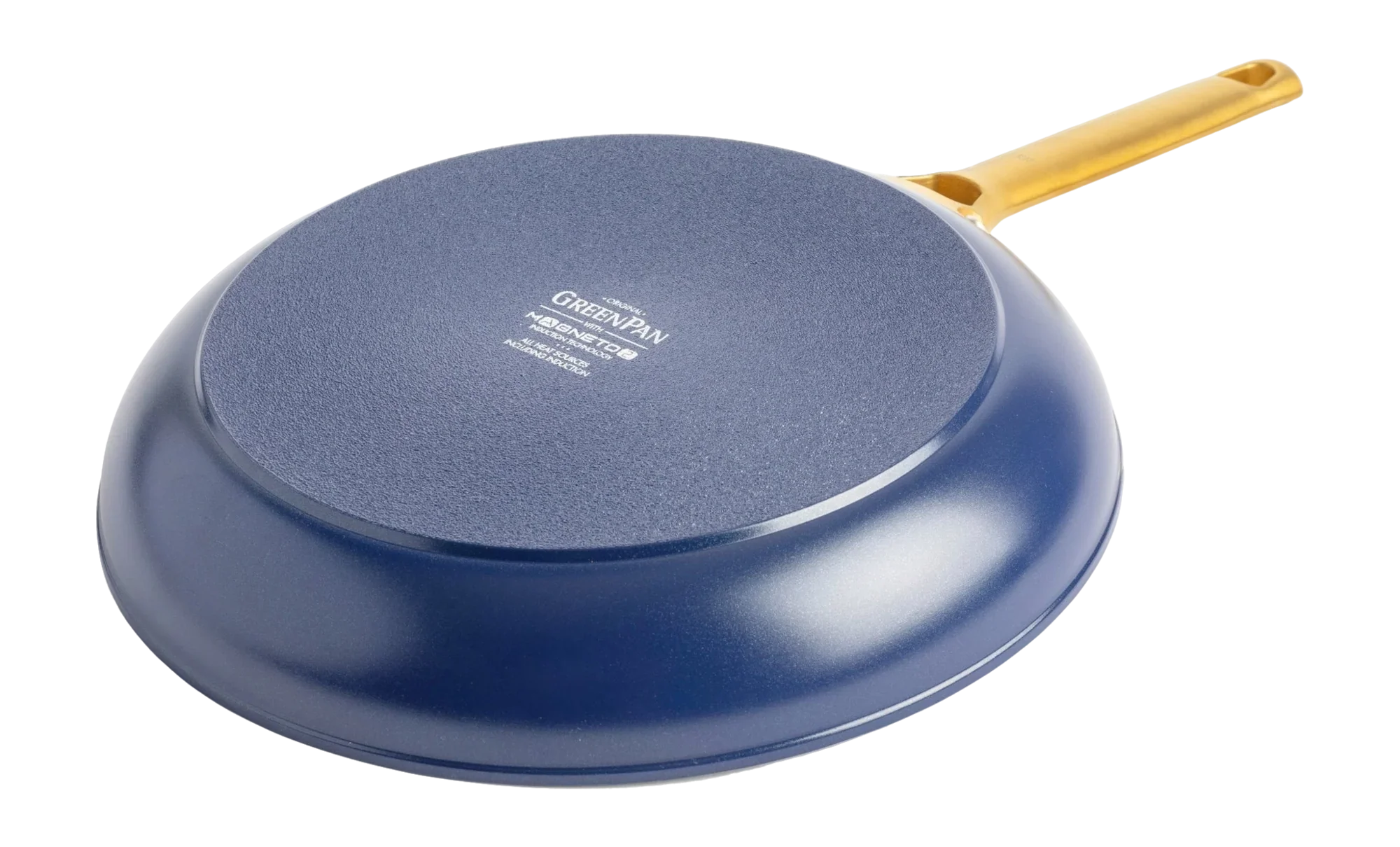 Комплект 2 броя тигани D 20 cm D 26 cm Green Pan Padova Oxford Blue, Керамично покритие с диамантени кристали Thermolon