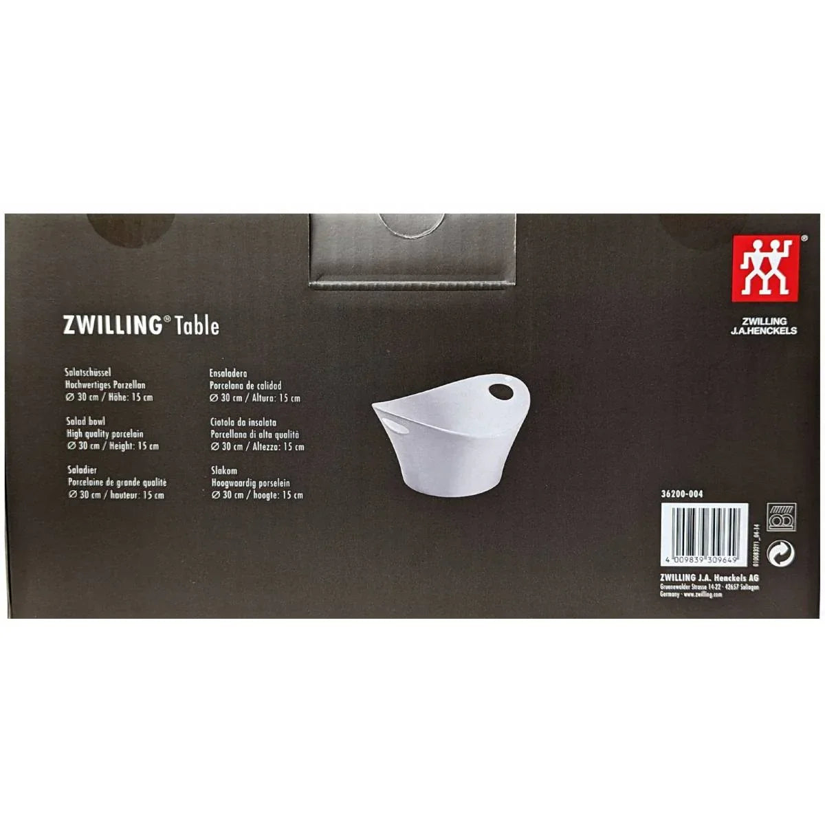 Купа за салата Zwilling Порцелан 30х30х15 см