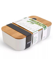 Кутия за сандвичи Brabantia  1000 ml фазерни влакна на бобови култури  бамбуков капак