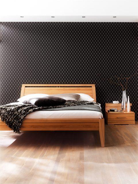 Спалня Casera от избелен дъб масив  bianco