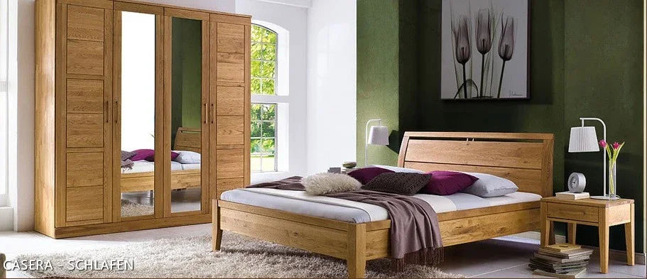 Спалня Casera от избелен дъб масив  bianco