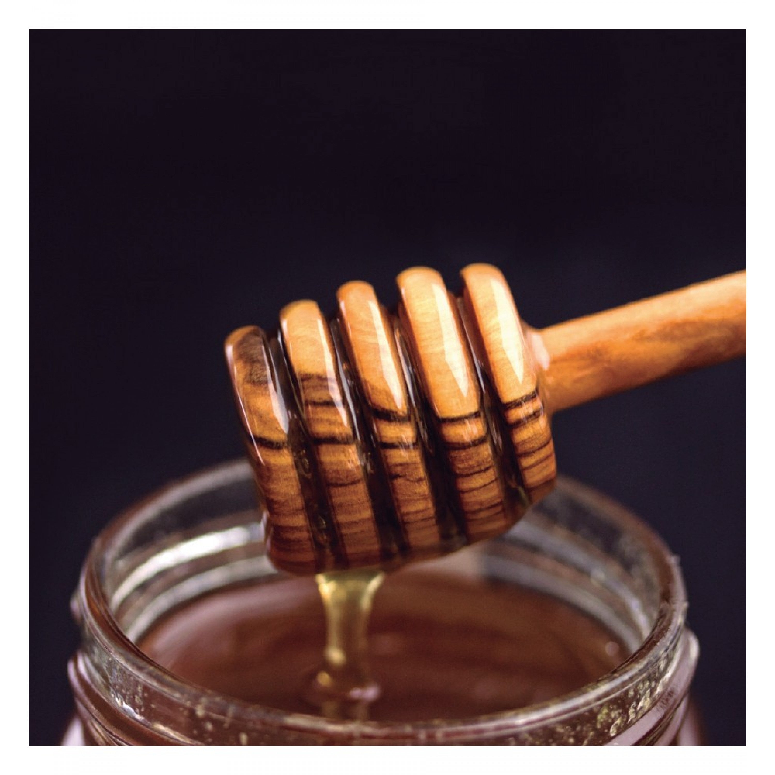 Лъжица за мед Schwertkrone Solingen маслиново дърво  L 15 см