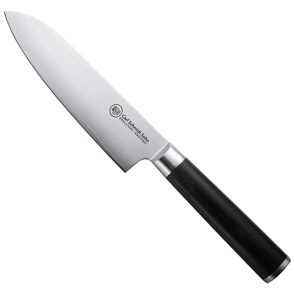Комплект от 2 ножа Konstanz CS Solingen дамаска стомана Santoku 18 cm, Kochmesser 20 cm