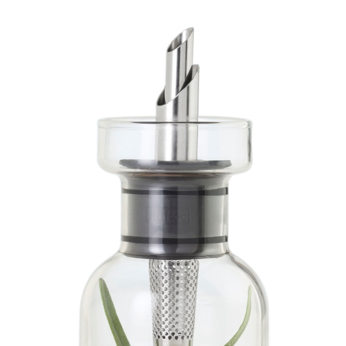 Комплект оливерници AdHoc BZ81  за олио или оцет AromaPour от стъкло с поставка, 300 мл